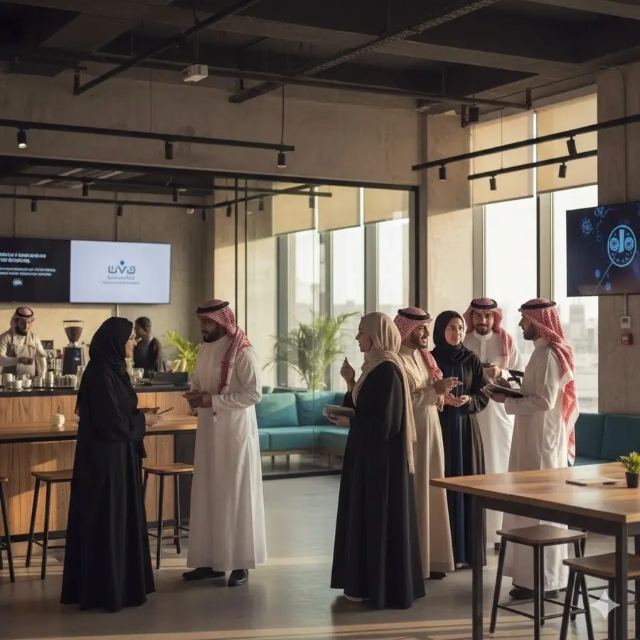 Saudi coworking networking