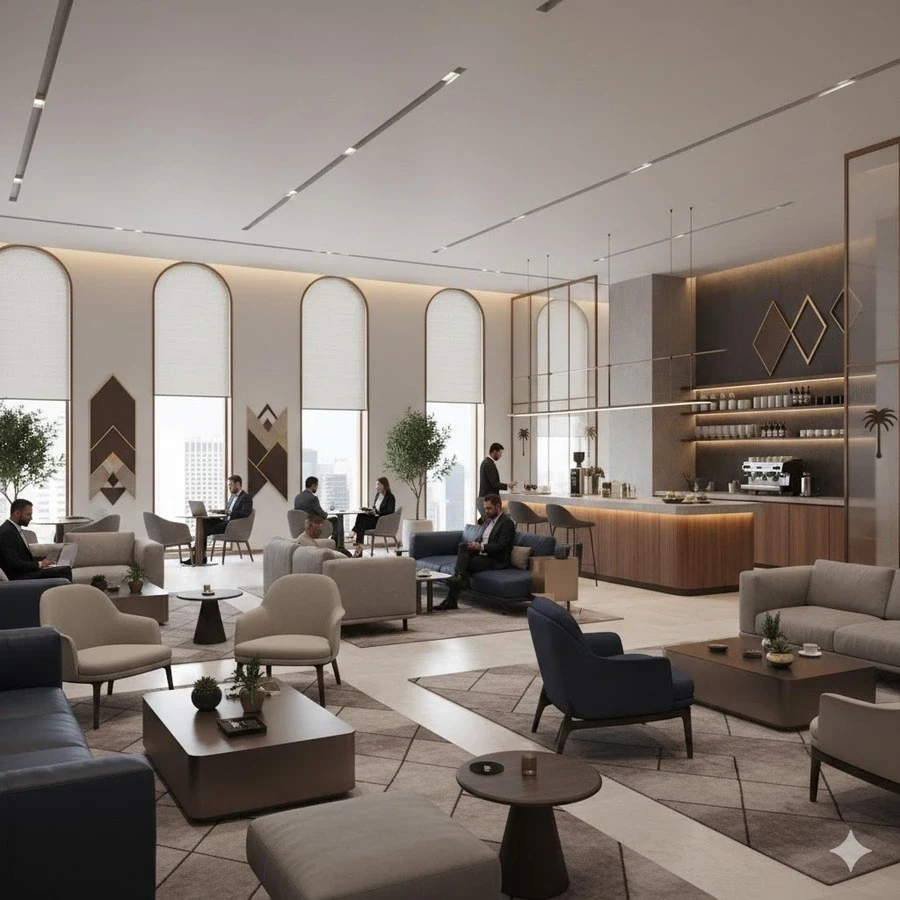 Business networking space