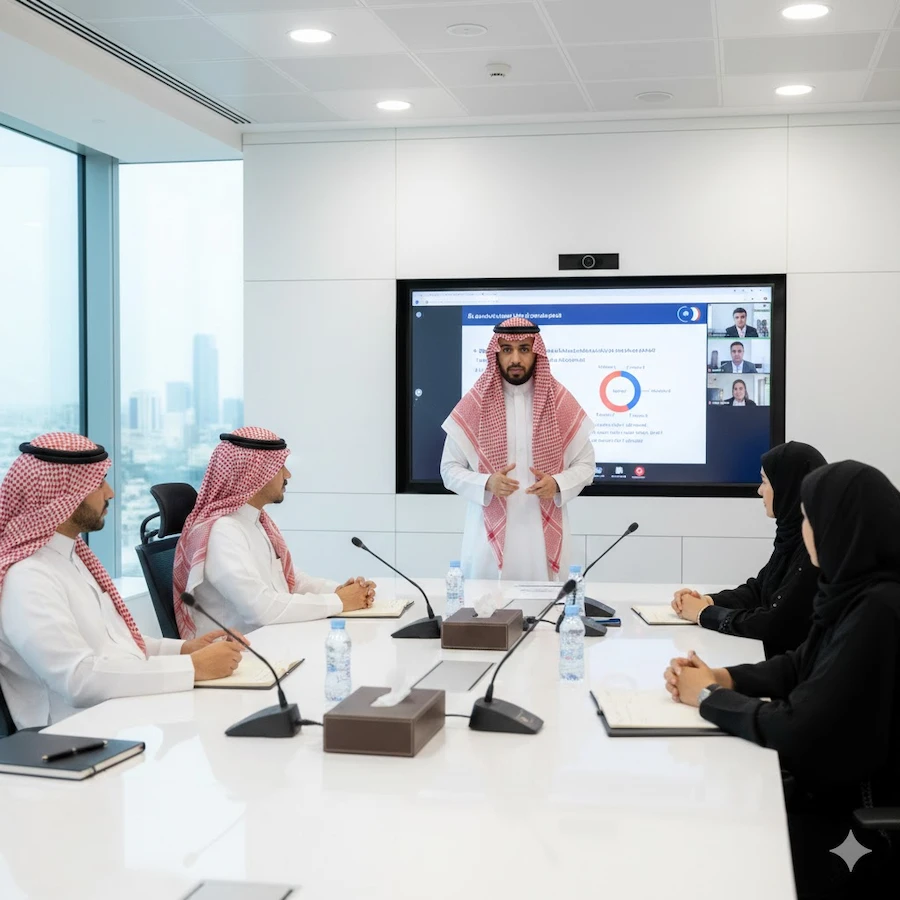 Client Presentation with Video Conferencing