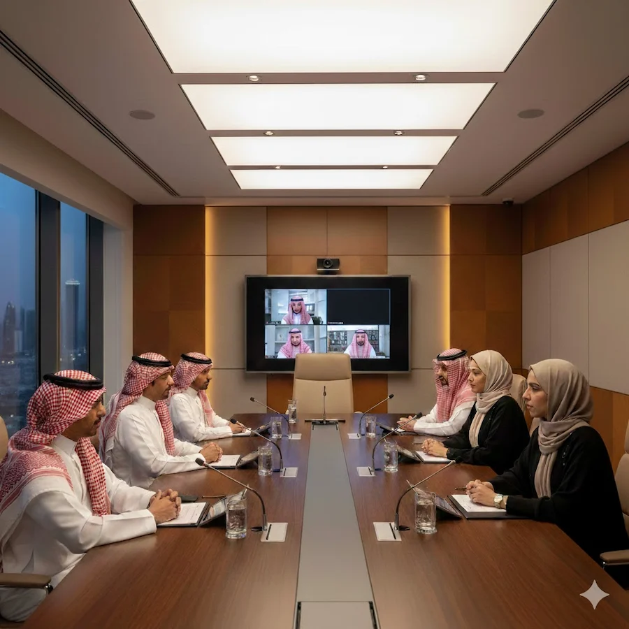 Executive Meeting Room Setup